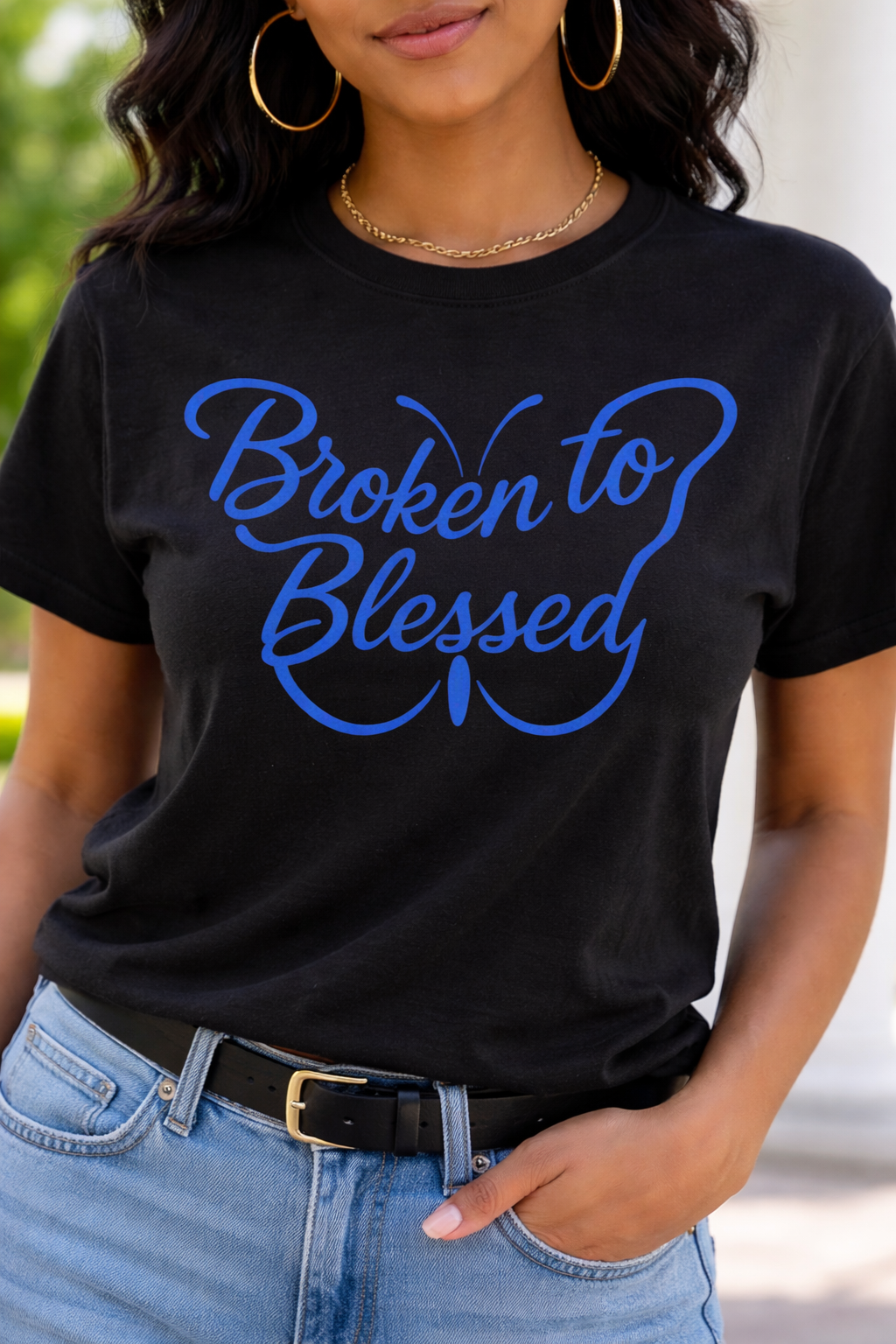 Broken to Blessed Butterfly