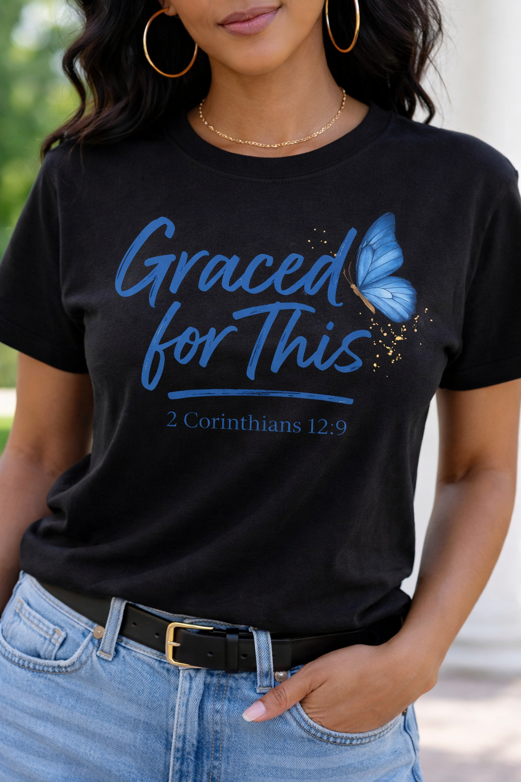 Graced for This – Faith Statement Tee