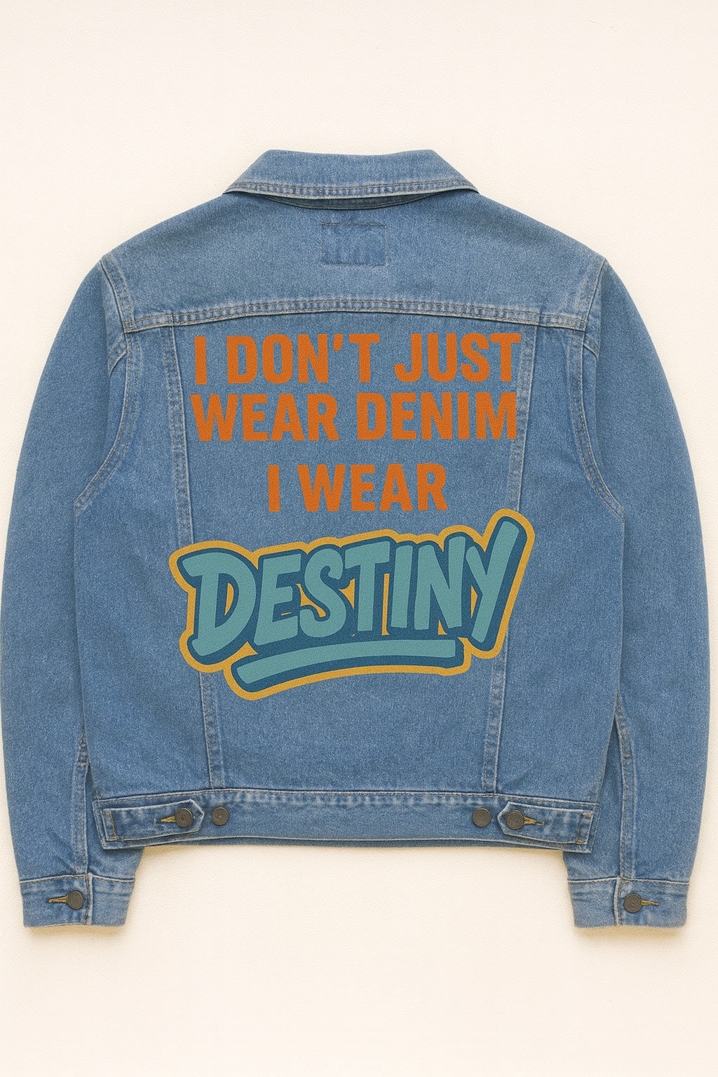 I Don't Just Wear Denim I Wear Destiny